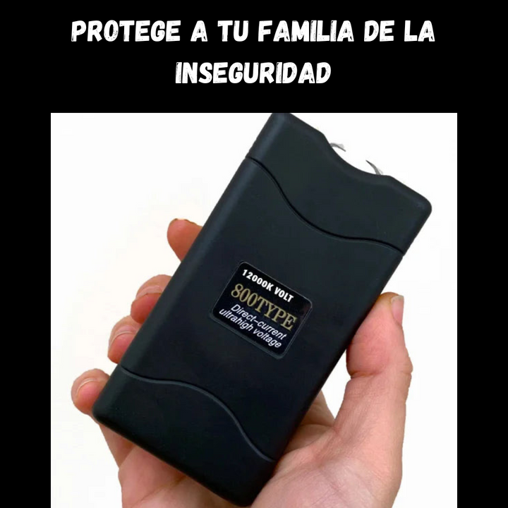 Taser con Linterna Eléctrica de Autodefensa