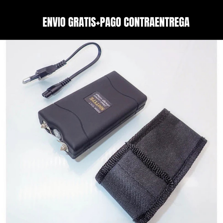 Taser con Linterna Eléctrica de Autodefensa